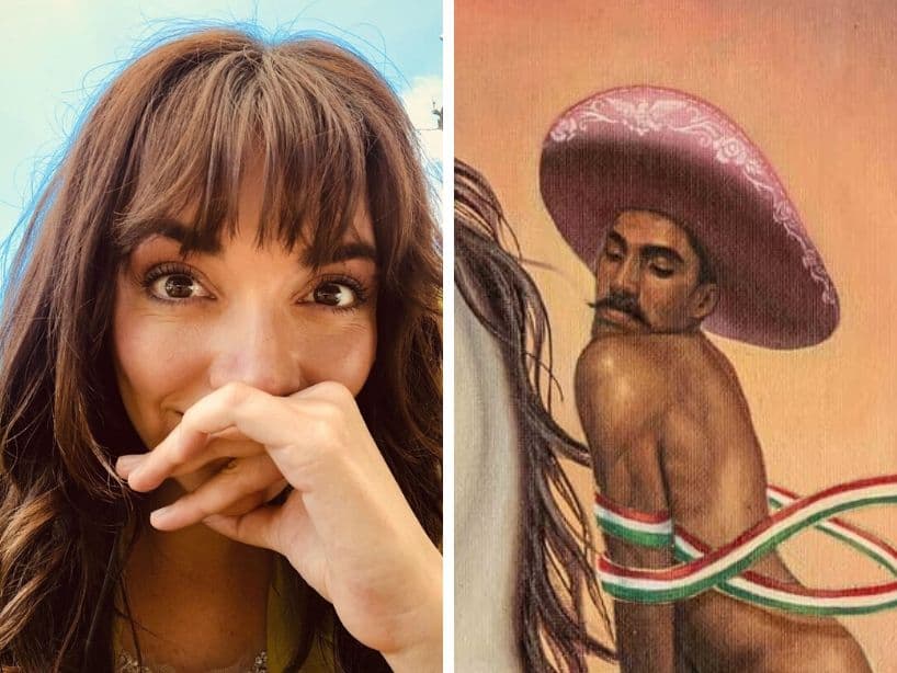 Regina Blandón denuncia homofobia en el caso de la controversial pintura de Zapata
