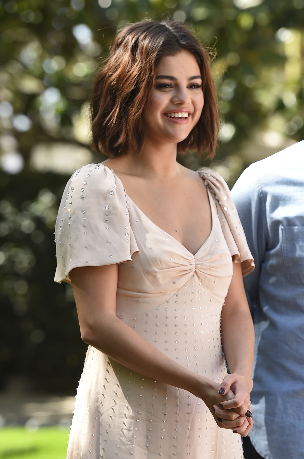 Selena Gomez promocionando la película 'Hotel Transylvania 3'