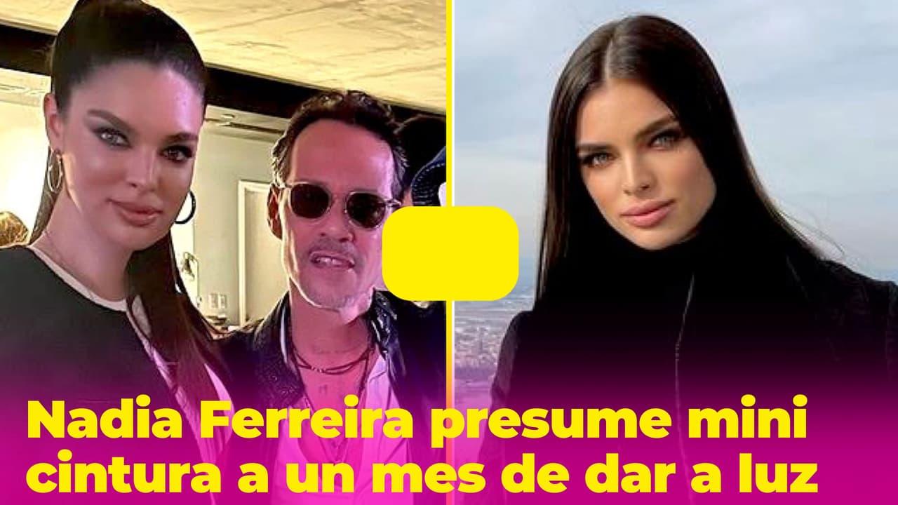 Nadia Ferreira presume su figura a tan solo un mes de dar a luz