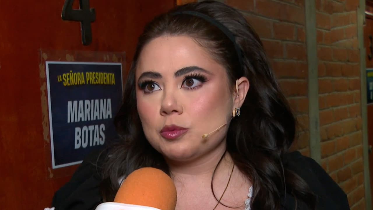 Mariana Botas llega con TODO a la puesta en escena de La Señora Presidenta