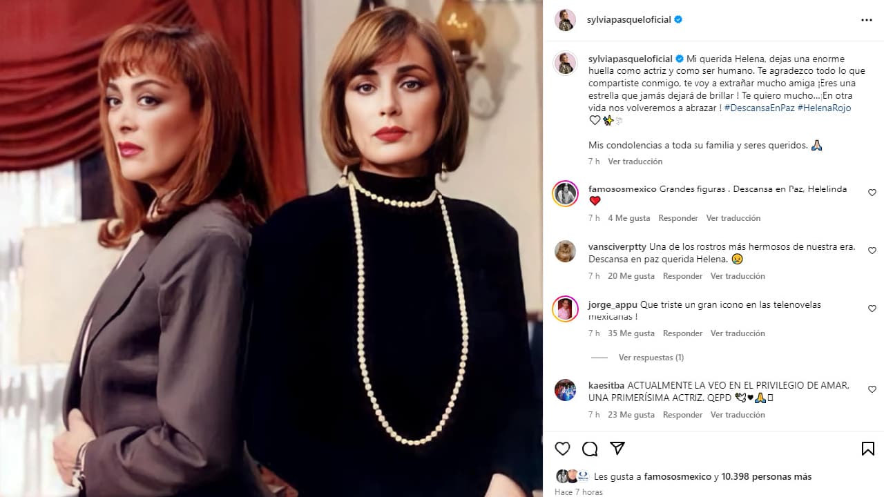 Sylvia Pasquel y Helena Rojo
