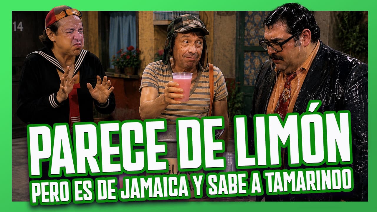 El Chavo consigue que todos compren sus aguas frescas