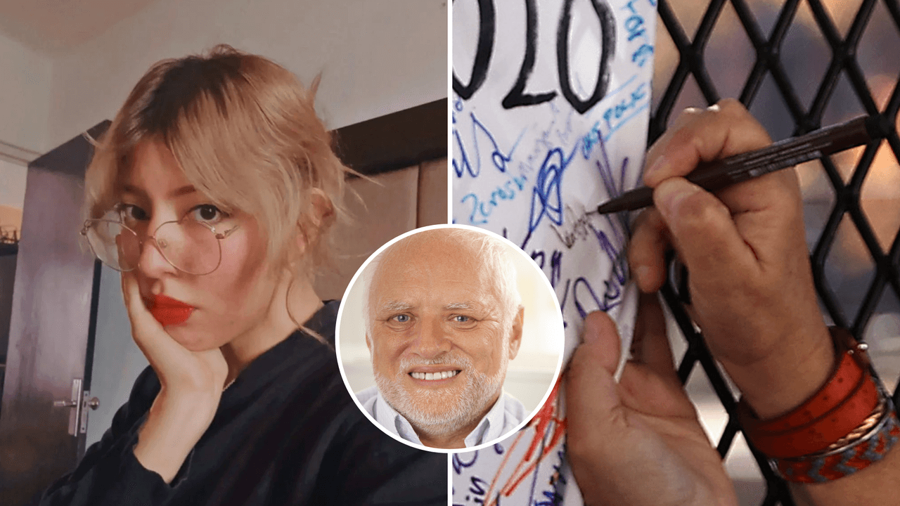 Firma su identificación oficial en honor a su artista favorito y causa debate: “¿Eso es legal?”