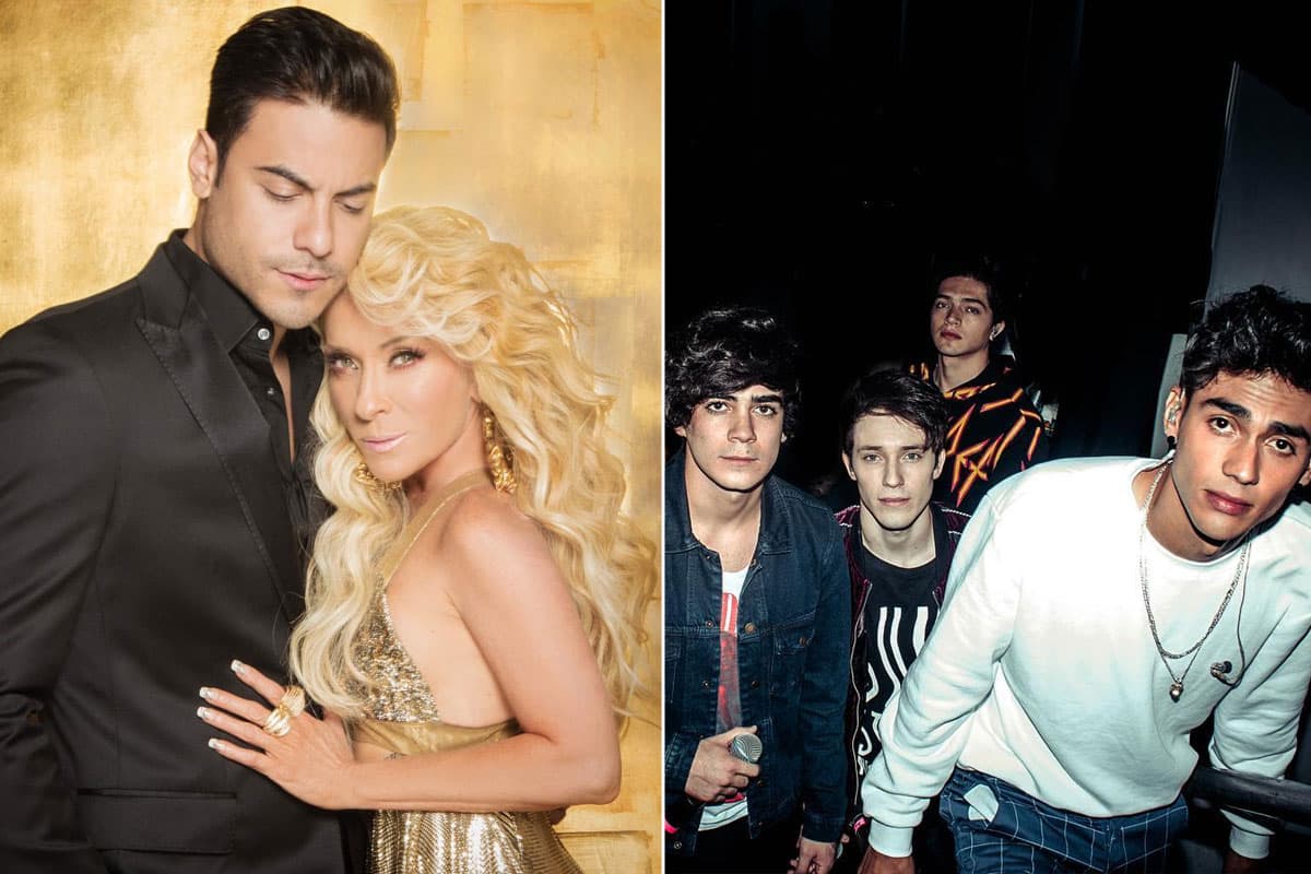 Carlos Rivera, Yuri y CD9 estrenan canciones