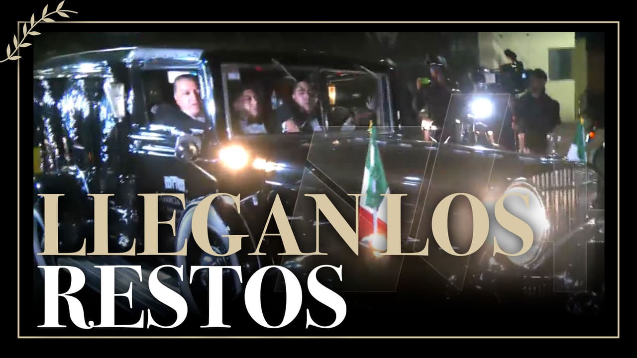 Llegada de la carroza fúnebre con los restos de Silvia Pinal; Se planea homenaje en Bellas Artes