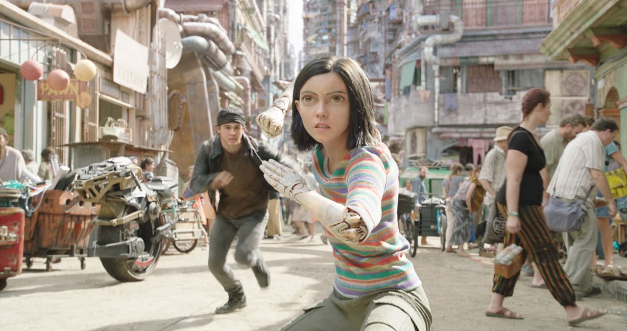 'Battle Angel: La última guerrera' es protagonizada por Rosa Salazar