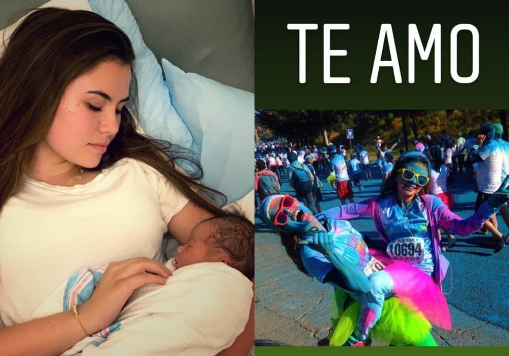 Claudia Álvarez compartió fotos inéditas al lado de hijastra, con quien tiene una gran relación