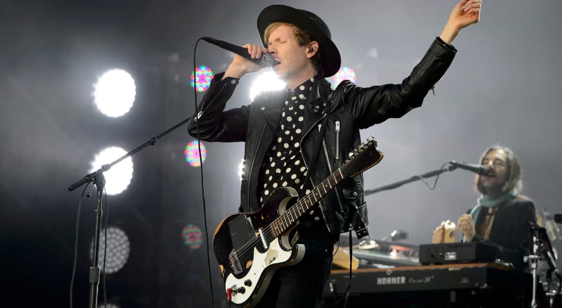 Beck fue uno de los más esperandos del concierto