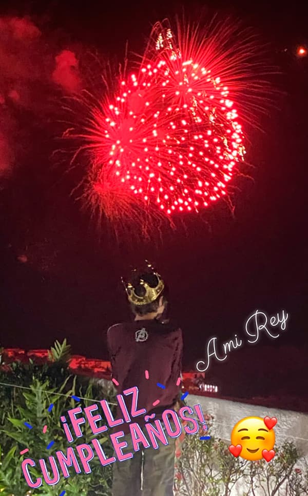 Aracely Arámbula celebra los 13 años de su hijo Miguel en Acapulco.
