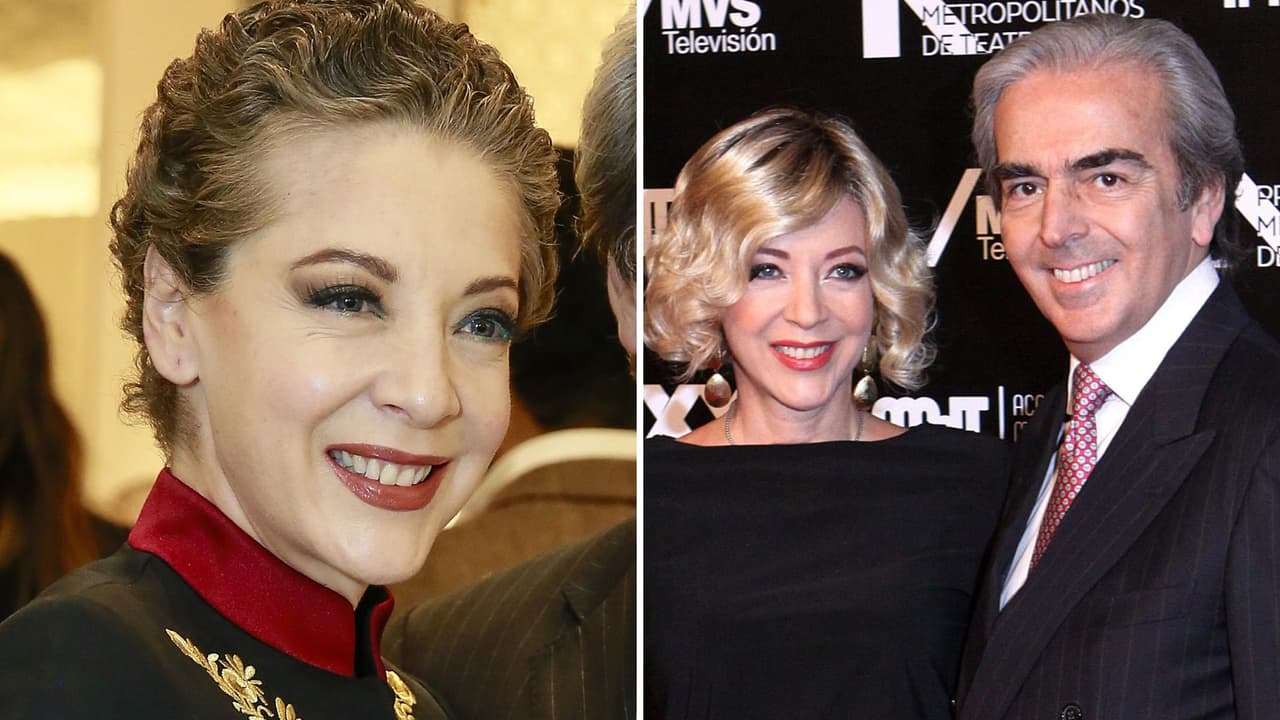 Viudo de Edith González reacciona a foto de cómo luciría la actriz a los 60 años