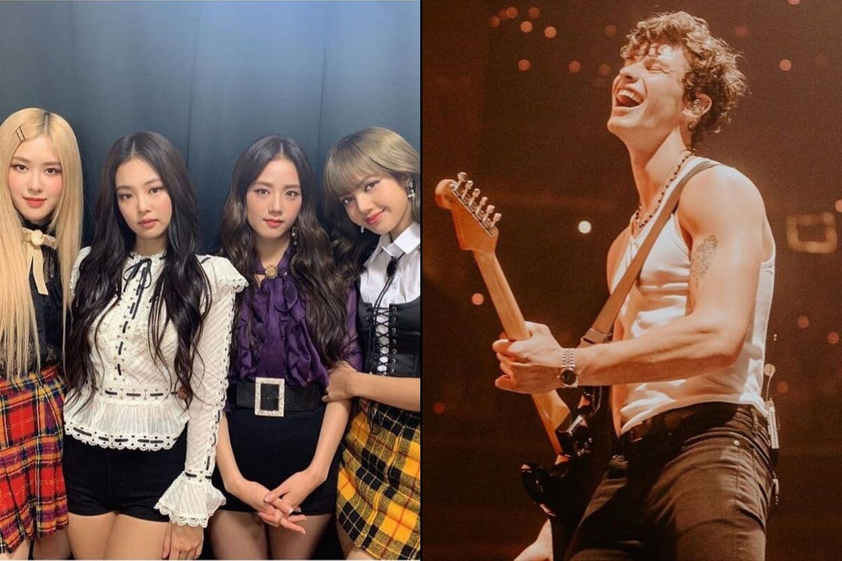 Las integrantes de BLACKPINK no quisieron perderse el concierto de Shawn Mendes