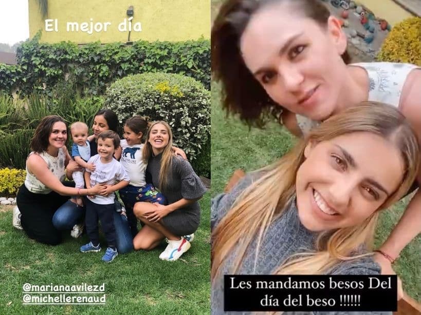 Zoraida Gómez y Michelle Renaud disfrutaron de una tarde entre amigas.