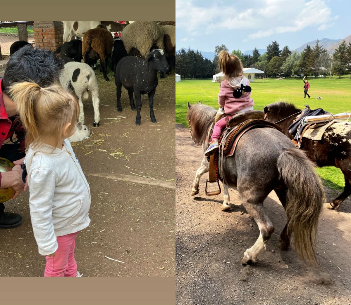 Aislinn Derbez cautivó con las fotos de Kailani, quien habla, camina e incluso cabalga a la perfección a dos años