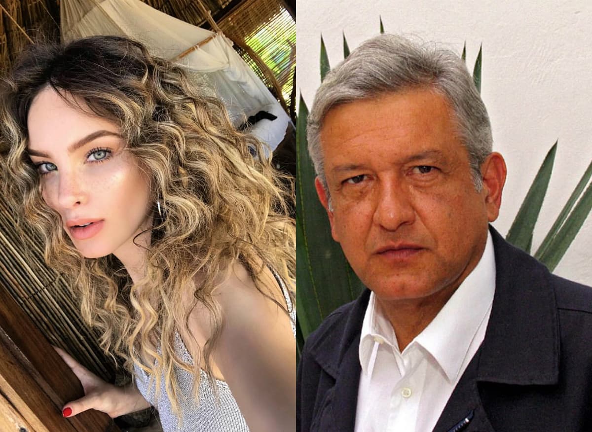 Belinda tuiteó en apoyo a Andrés Manuel López Obrador.