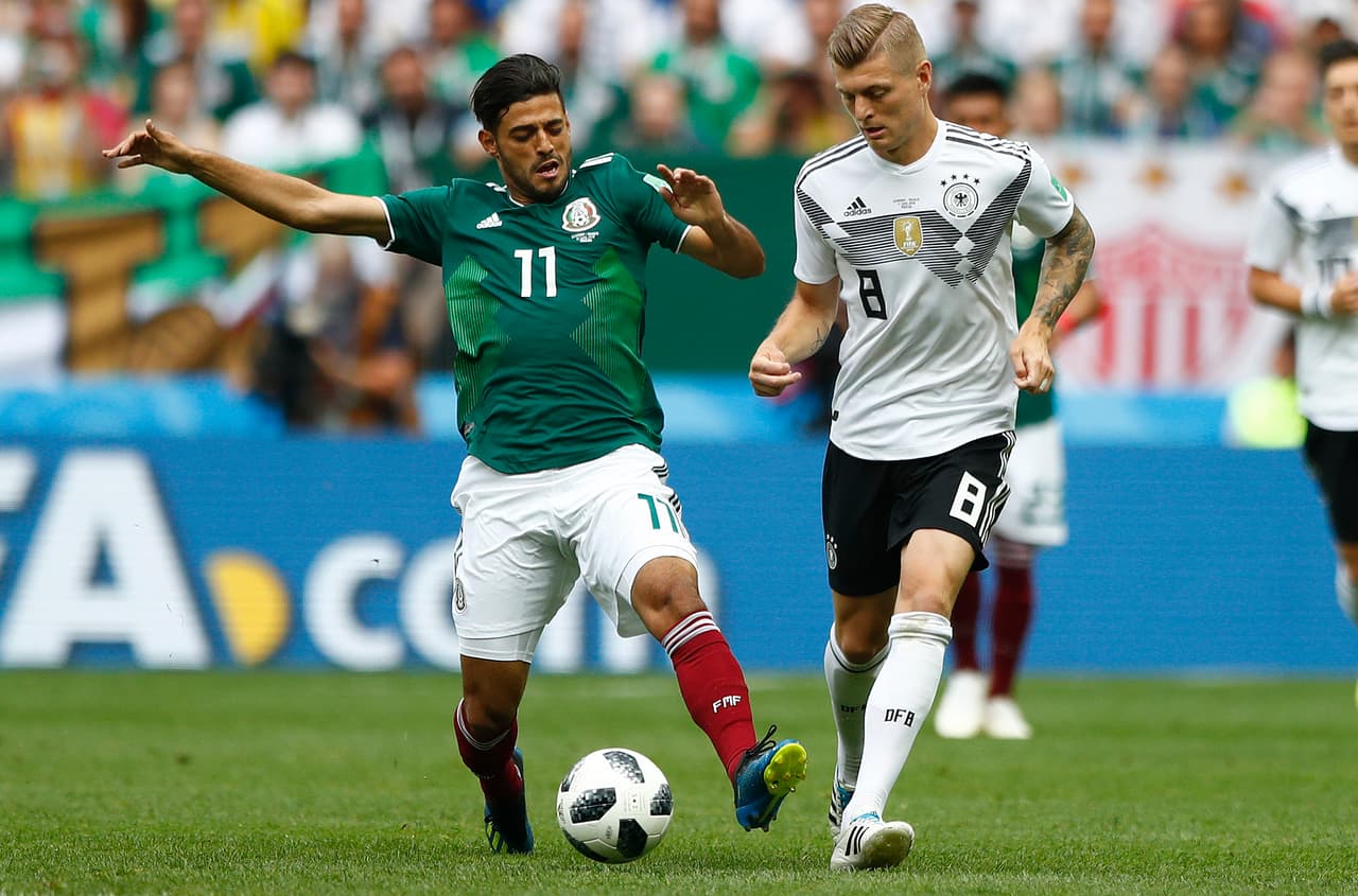 Carlos Vela fue pieza clave en el triunfo de México frente a Alemania