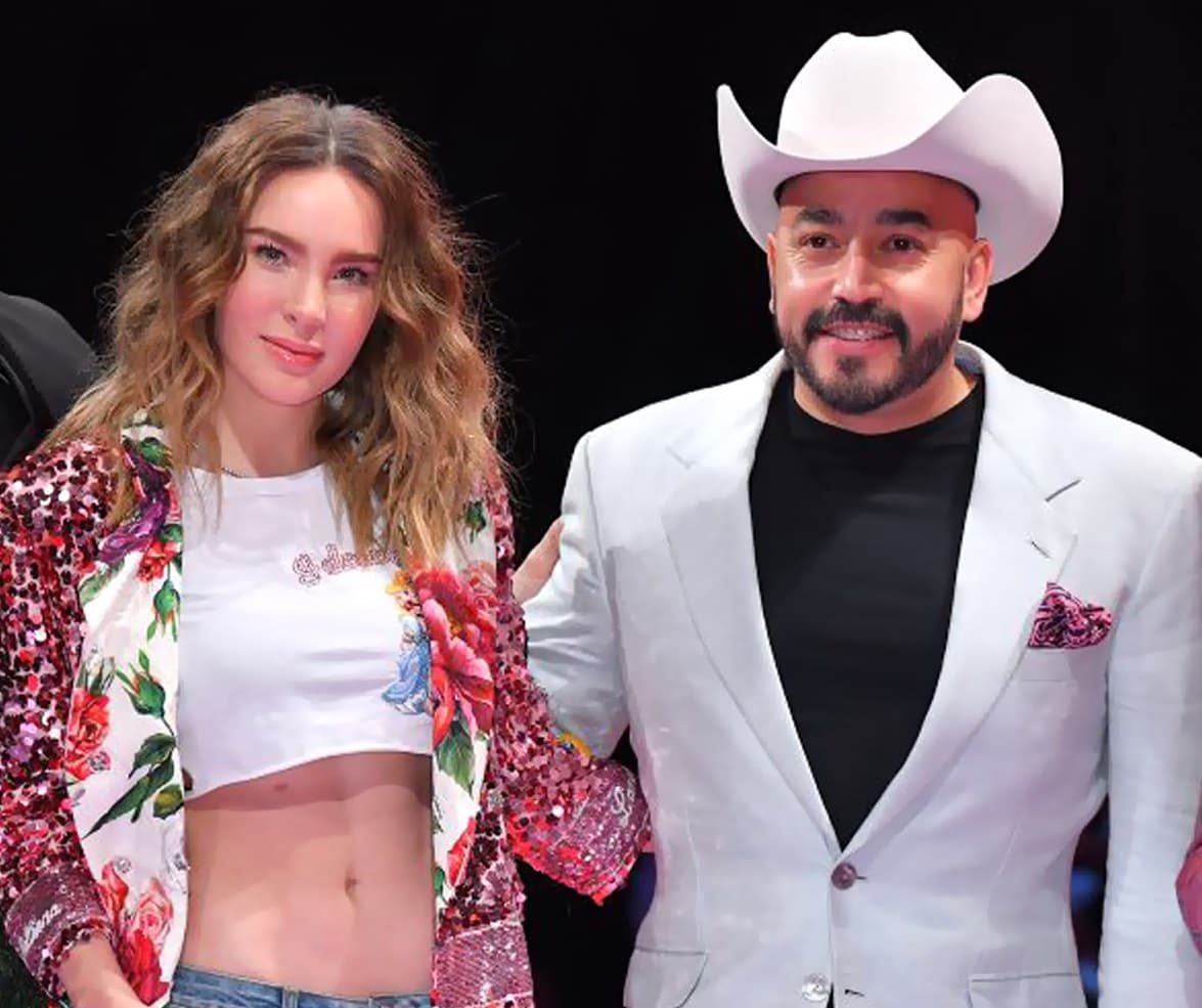 Difunden foto del supuesto tatuaje que Lupillo Rivera se hizo de Belinda en el brazo