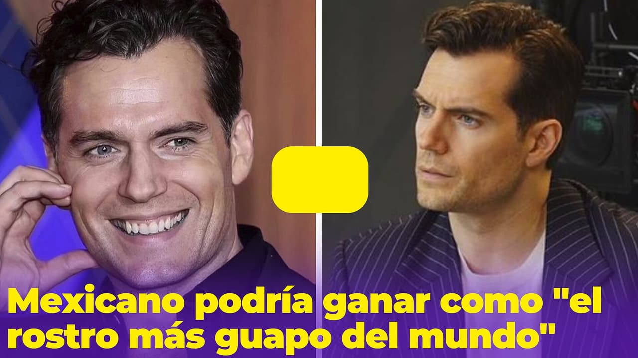 ¡Tiembla, Henry Cavill! Joven mexicano podría destronarlo como "el rostro más guapo del mundo"