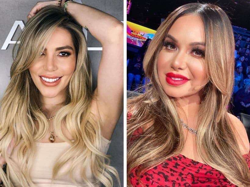 Durante la premiación, la hija de Alejandra Guzmán fungió como presentadora de la alfombra morada del evento, mientras que la hija de Jenni Rivera acudió como invitada especial, pues homenajearía a Selena Quintanilla.