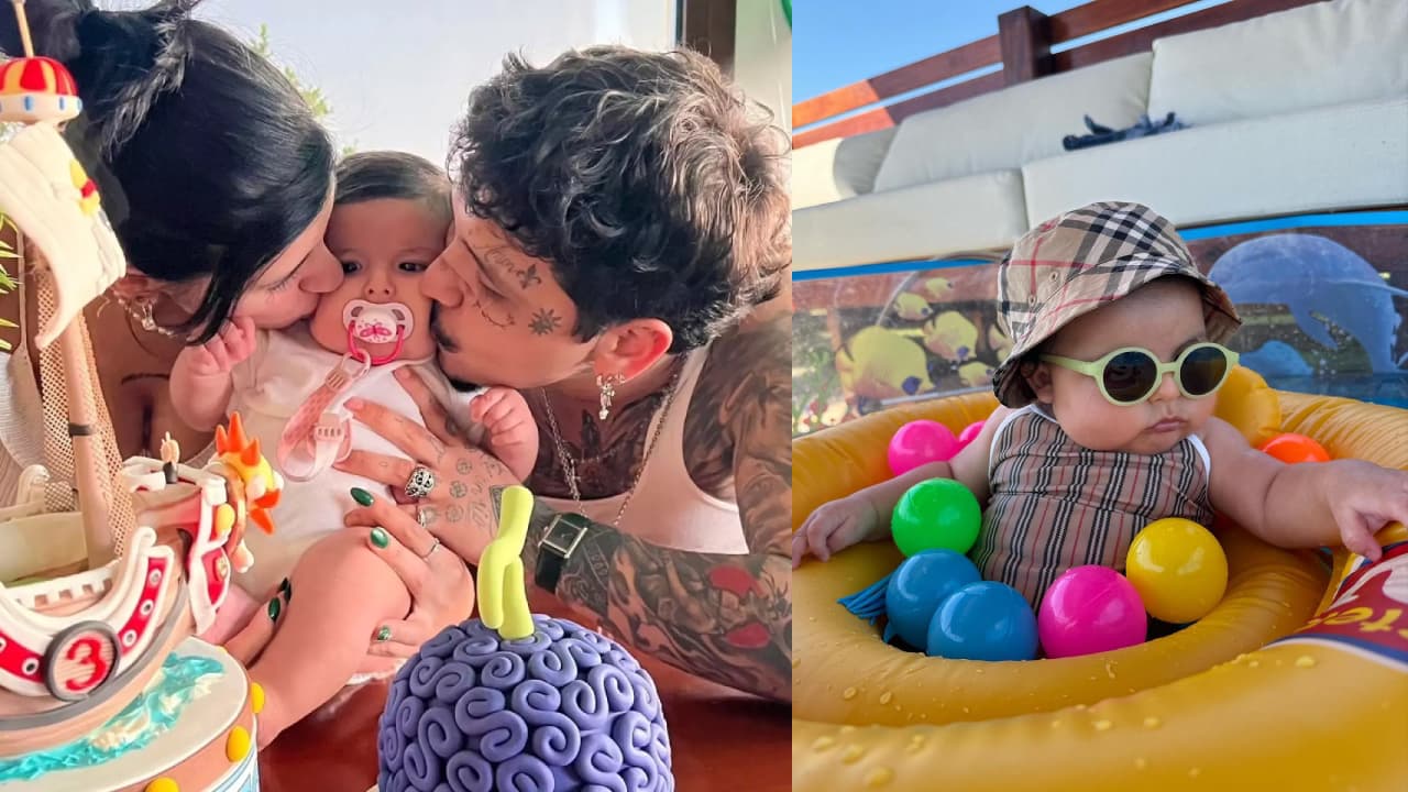 Hija de Cazzu y Nodal conoce por fin la playa y causa revuelo por cómo luce y su lujoso atuendo