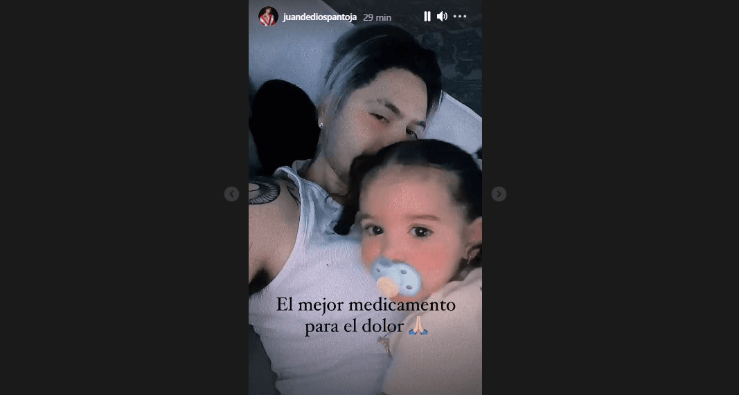 JD Pantoja detalló que su dolor se cura con el cariño de su hija Kima