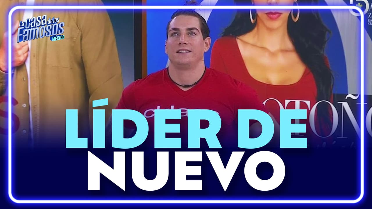Por segunda semana consecutiva, Agustín es el líder de La Casa de los Famosos México