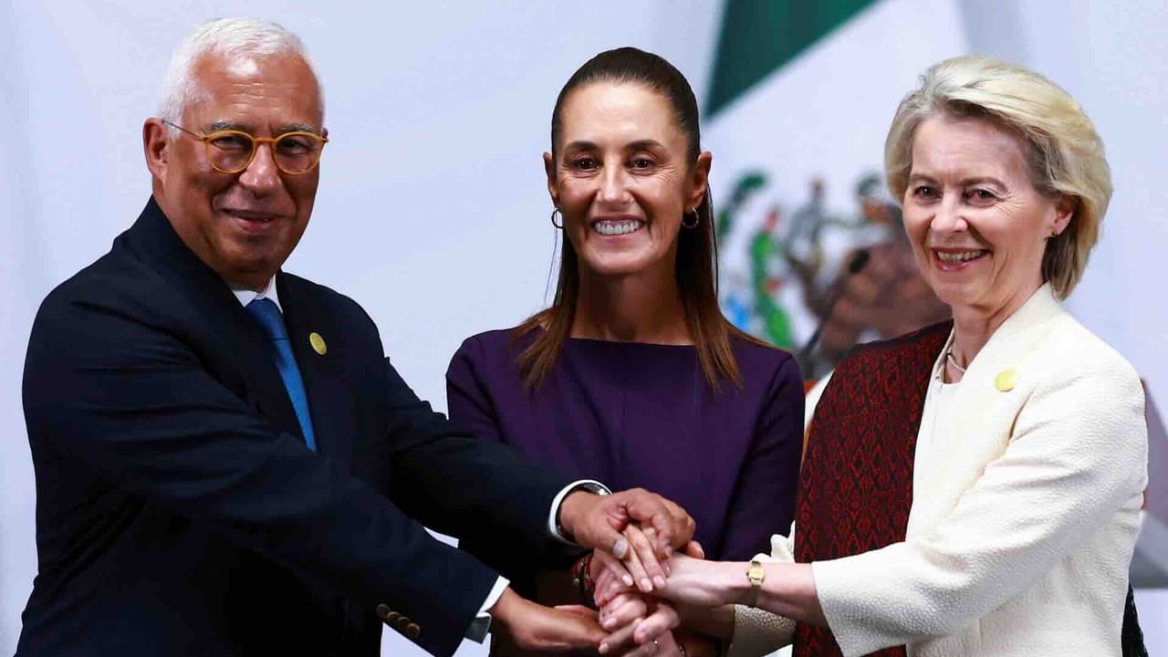 México y la Unión Europea firman acuerdo comercial y de inversión