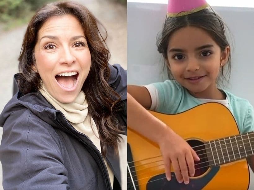 Alessandra Rosaldo dio 49 vueltas al sol el pasado 11 de septiembre y fue consentida a lo grande por los integrantes de la dinastía Derbez, quienes la festejan en familia con tres pasteles y una serenata de Aitana, quien enterneció con sus pininos con la guitarra.
