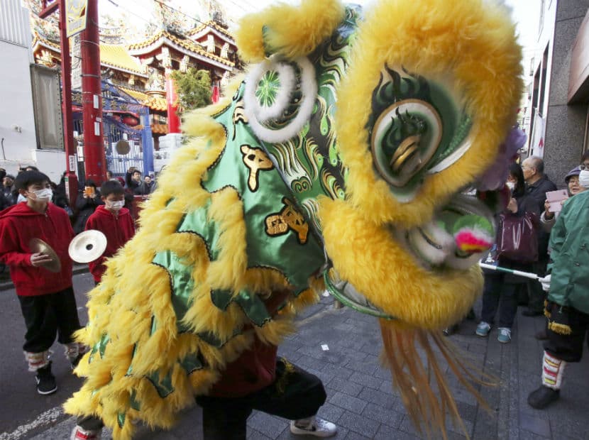 La danza del Dragón es un punto culminante de los festejos; el animal representa sabiduría, poder y riqueza.