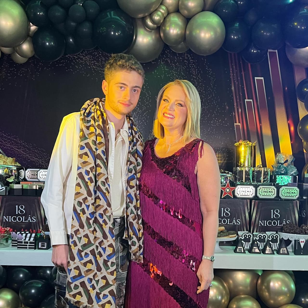 Erika Buenfil se luce con fiesta de cumpleaños para su hijo Nicolás