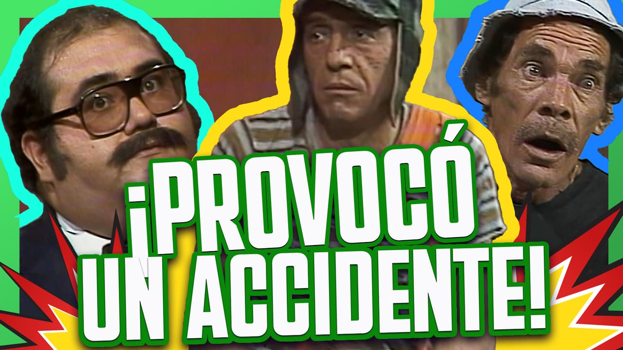 El Chavo y Quico juegan a los atropellados