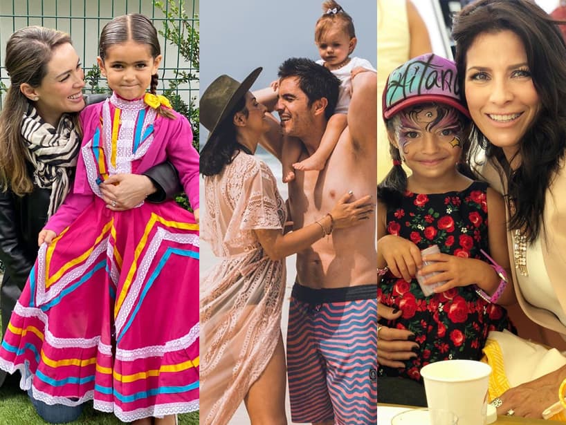 Estas celebridades han mostrado a través de sus redes sociales lo mucho que han crecido sus hijas.