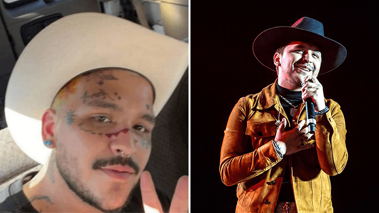 El místico significado del último tatuaje de Christian Nodal