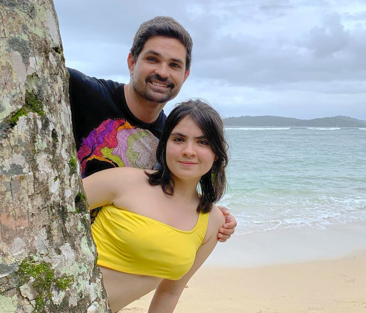 Ferdinando Valencia comparte antigua foto con su hija Sofi y fans dicen que es idéntica a Tadeo