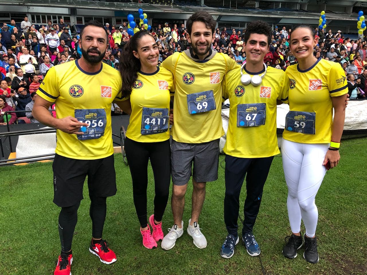 El coach Memo Corral, Mando y Yubeili se sumaron a la Carrera Club América