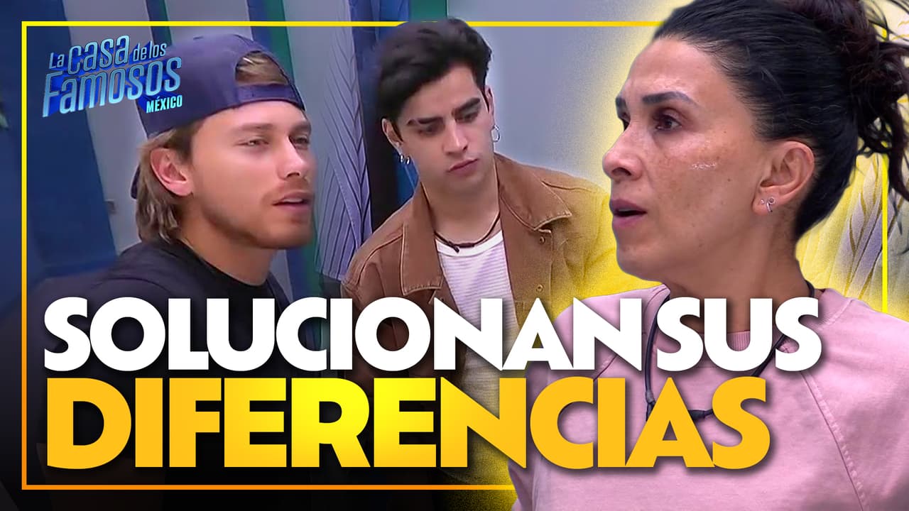 Dalílah arregla cualquier diferencia con Aarón y Aldo