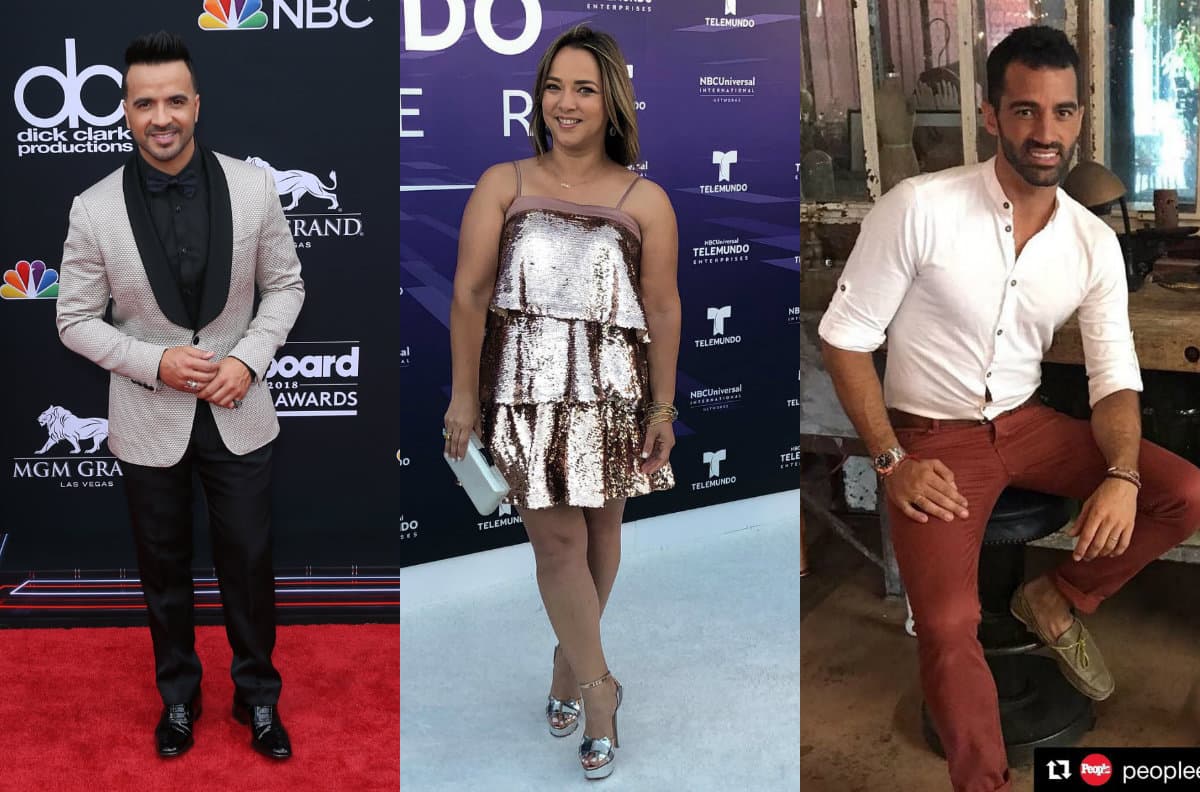 Luis Fonsi y esposo de Adamari López intercambian mensajes en redes sociales