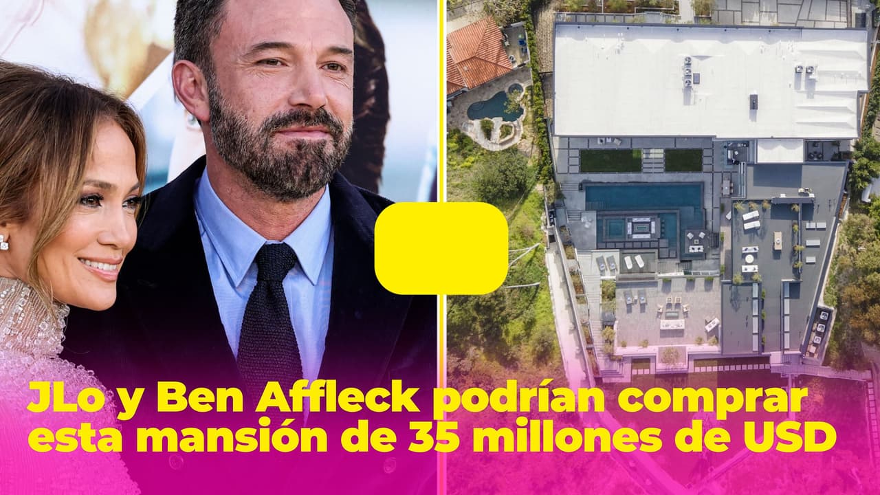 Esta es la mansión que JLo y Ben Affleck podrían comprar: tiene 14 baños, un cine y más