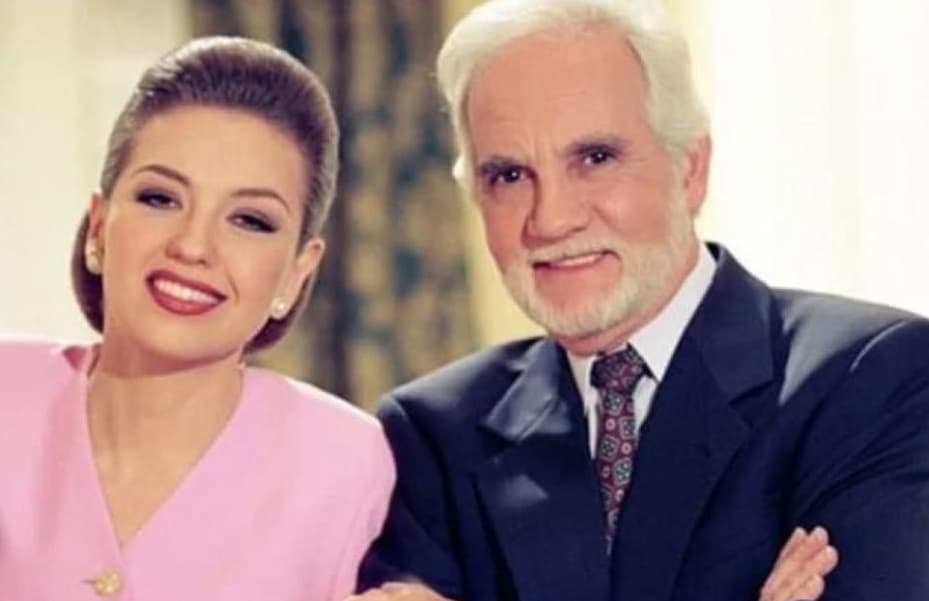 Thalía despide a Ricardo Blume, el 'Tío güero' en María la del barrio, con emotivo mensaje