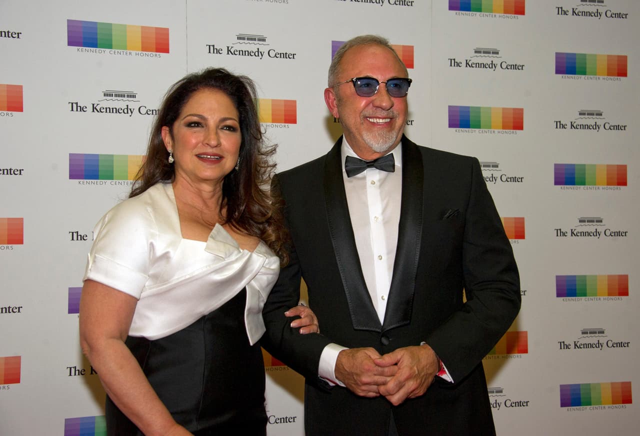 Gloria y Emilio Estefan contrajeron nupcias en 1978 y tienen dos hijos, Nayib y Emily (FOTO: The Grosby Group)