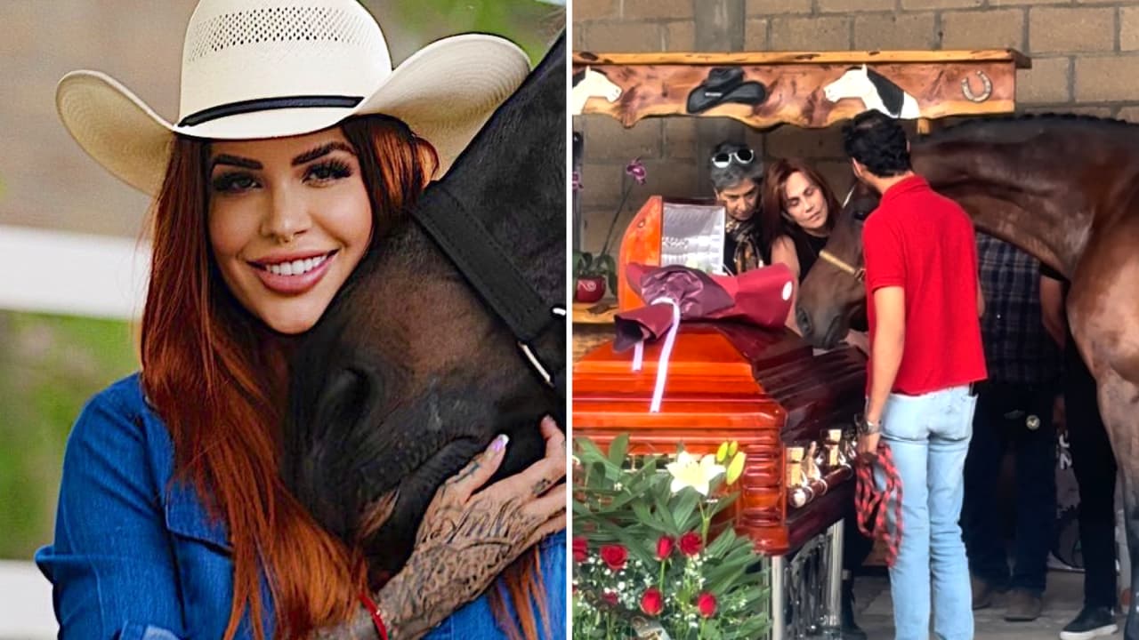 Así fue el funeral de Elena Larrea: sus caballos le dieron el último adiós