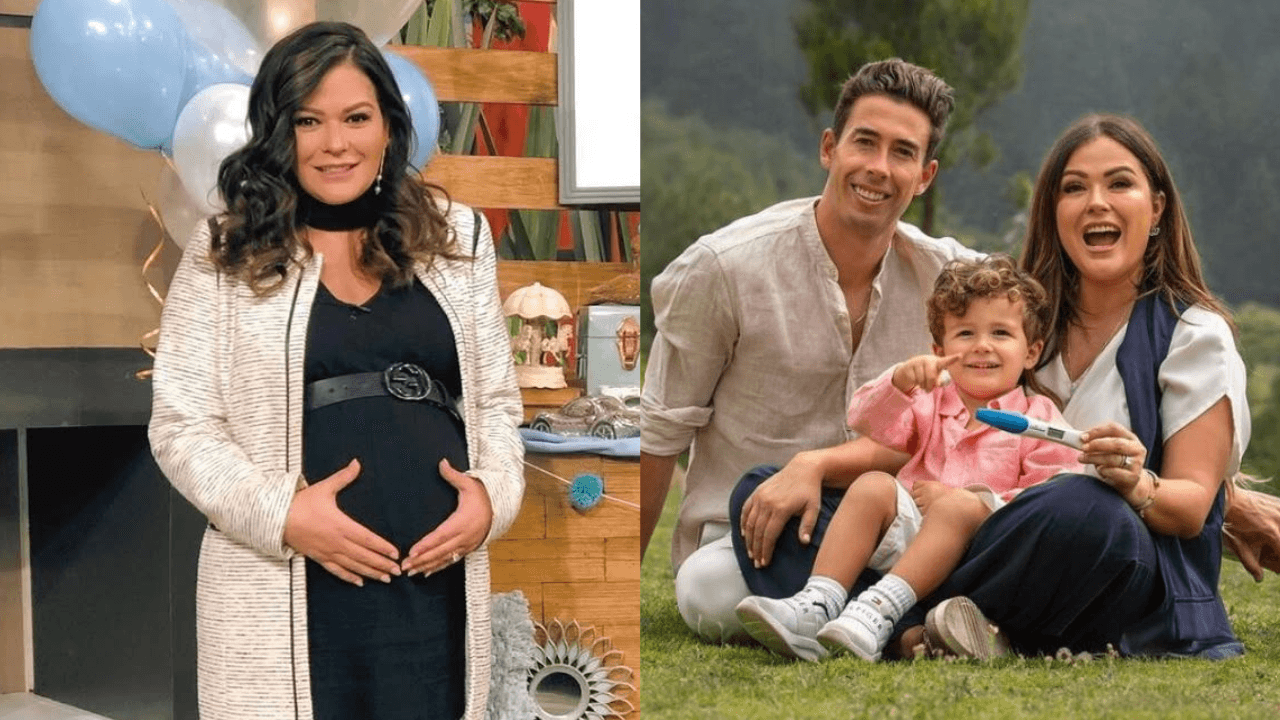 Hijo de Mariana Echeverría conmueve al reaccionar a las patadas de su hermanito: “Juntos para siempre”