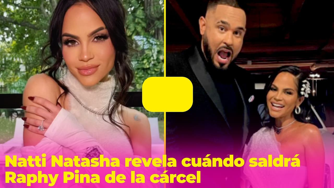 Natti Natasha compartió cuándo saldrá Raphy Pina de la cárcel y confesó cómo lo recibirá