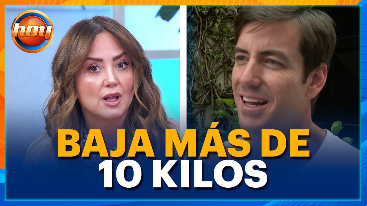 Andrea Legarreta cree que el divorcio pudo afectar la pérdida de peso de Juan Diego Covarrubias