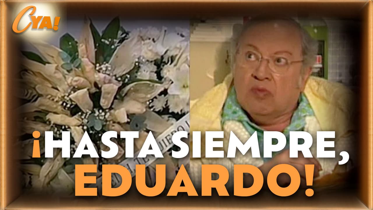 Familiares y amigos se reúnen para darle el ÚLTIMO ADIÓS a Eduardo Manzano (Q.E.P.D.)