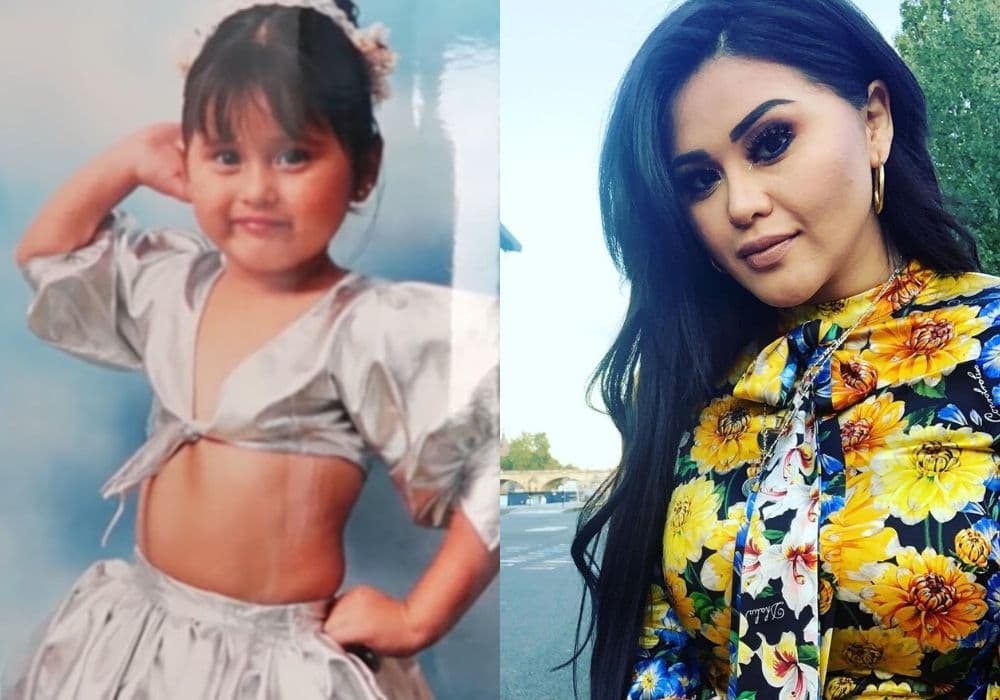 En los últimos años, Gomita ha impactado por su transformación física e incluso sin tapujos ha hablado de sus cirugías plásticas; pero ahora muestra cómo lucía cuando era tan solo una niña