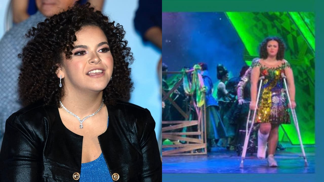 Lucerito Mijares sufre aparatoso accidente horas antes de su estreno teatral