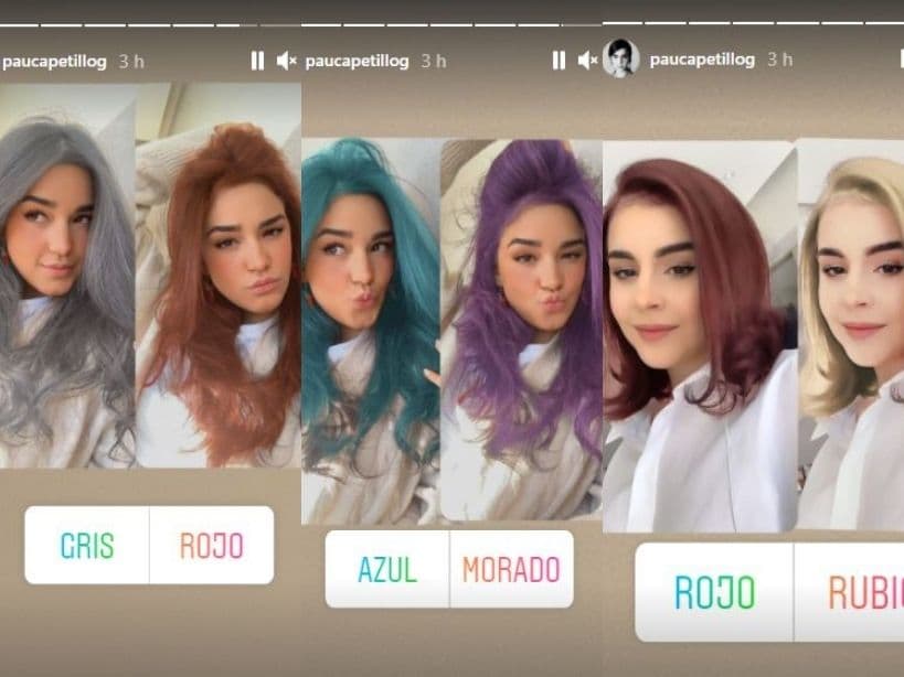 Alejandra y Ana Paula Capetillo Gaytán sondearon a sus seguidores para ver qué color les queda mejor en el cabello.