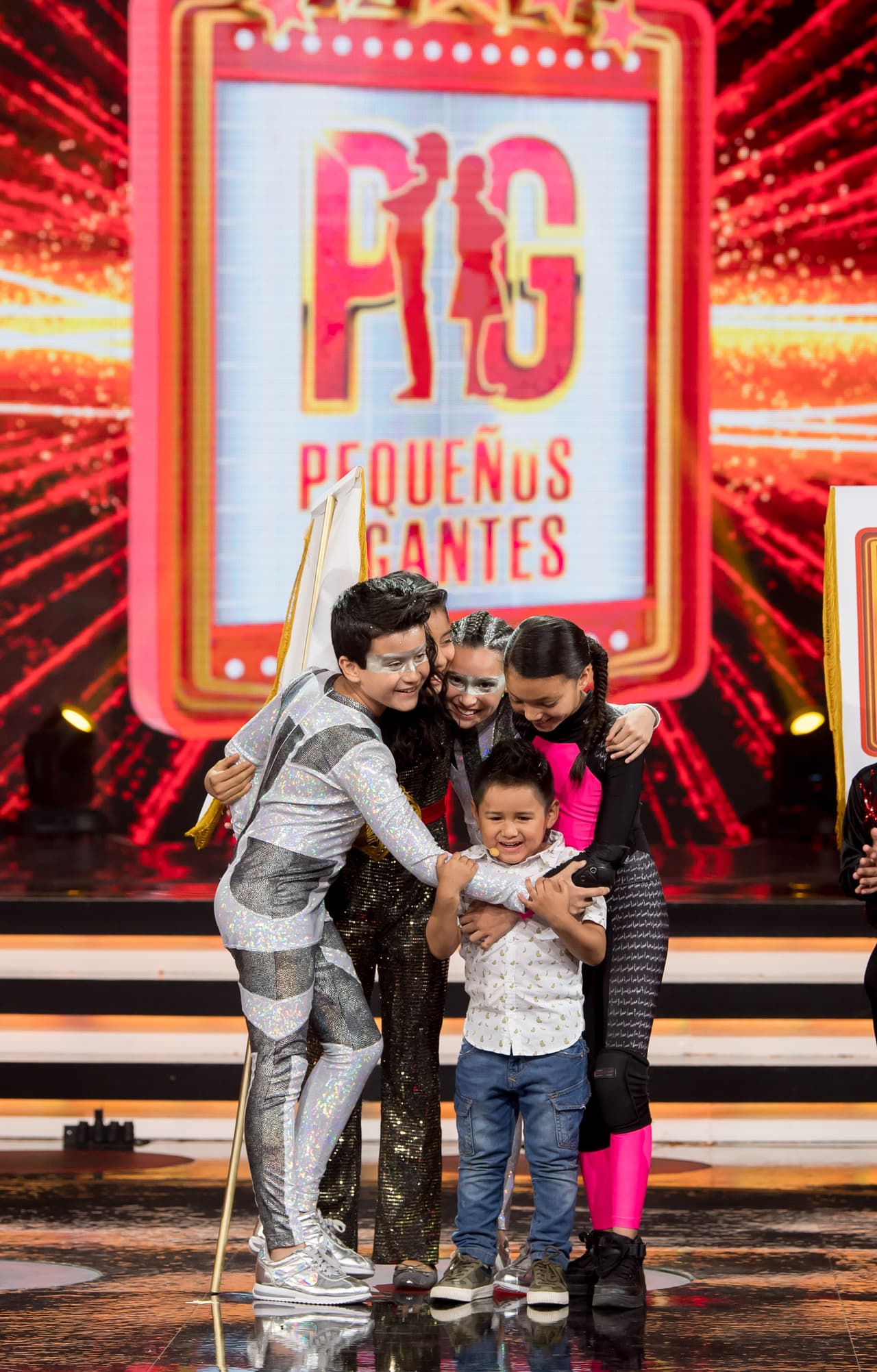 Giovani, Sara, Yamil, Mariana y Adilene se esforzaron al máximo para ser los primeros finalistas.
