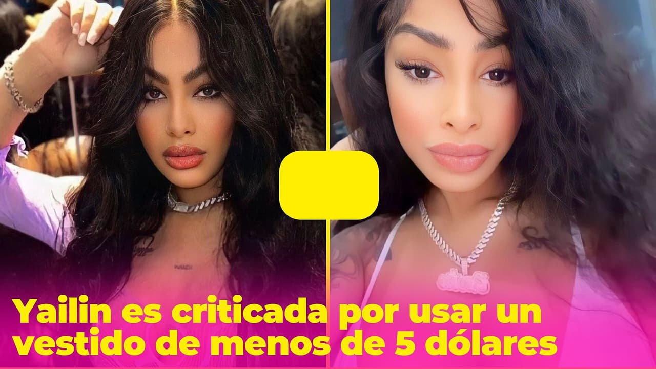 Yailin usó este vestido de menos de 5 dólares: algunos se burlan y otros la defienden