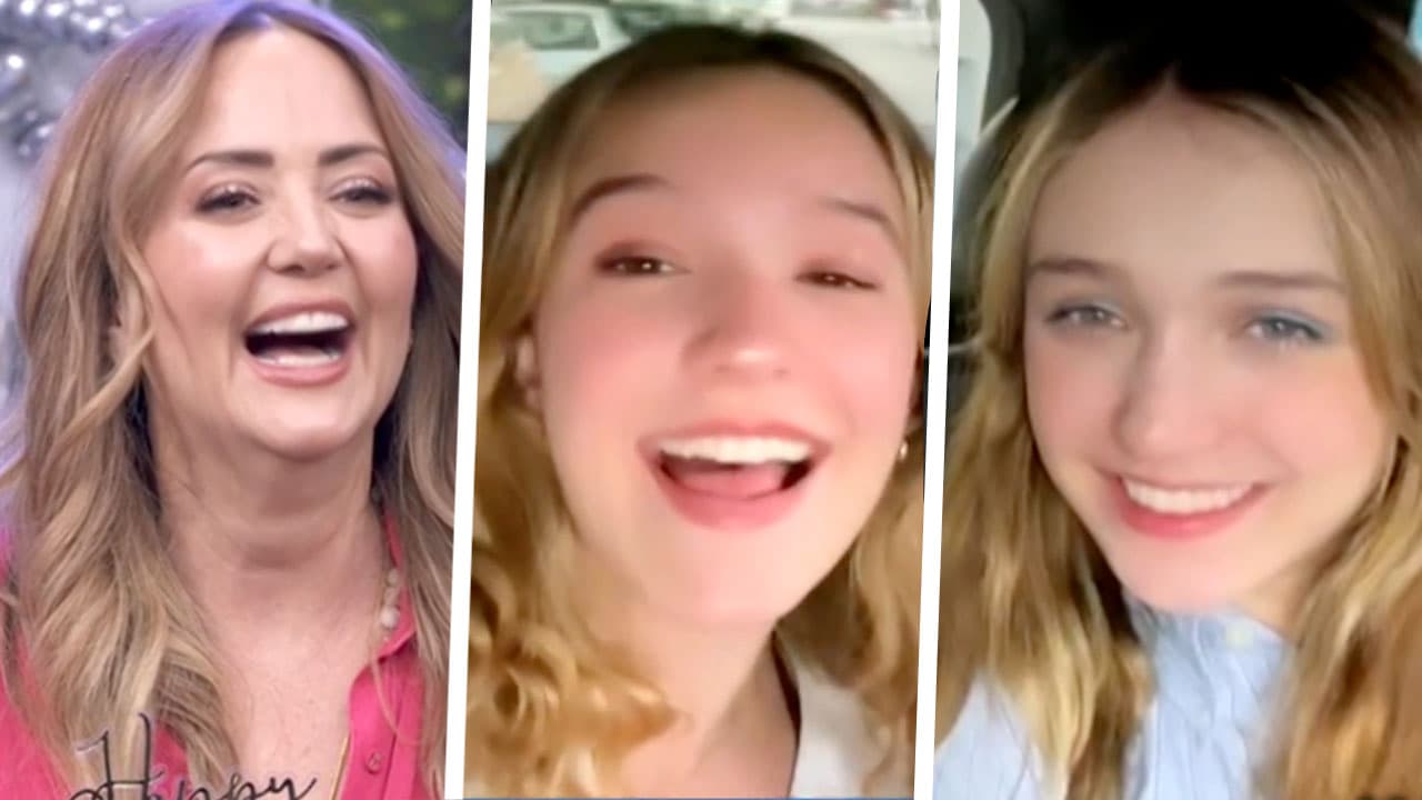 Mía y Nina Rubín conmueven a Andrea Legarreta en su cumpleaños con divertidas felicitaciones